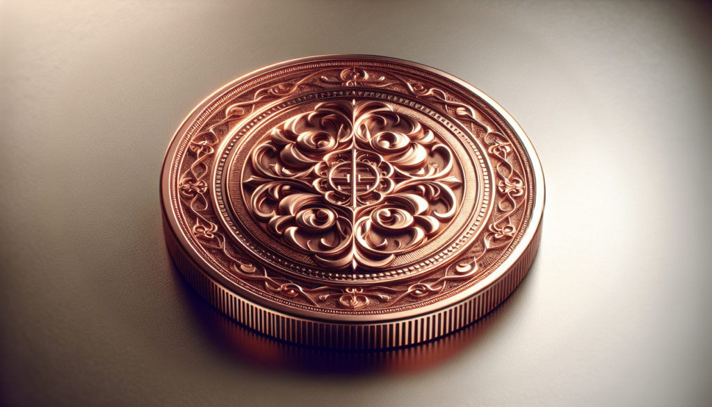 2 oz .999 Pure Copper Medallion (Lincoln Wheat)