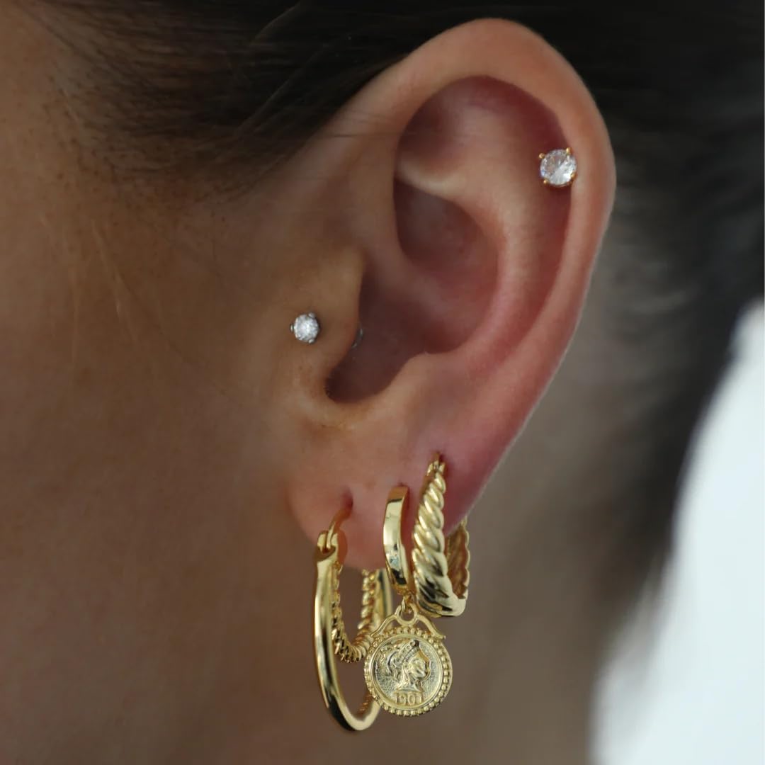 Gold Plated Glamour: Earrings and Necklaces Compared