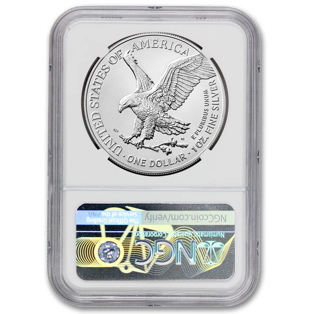 MINT STATE GOLD 2023 Silver Eagle Review