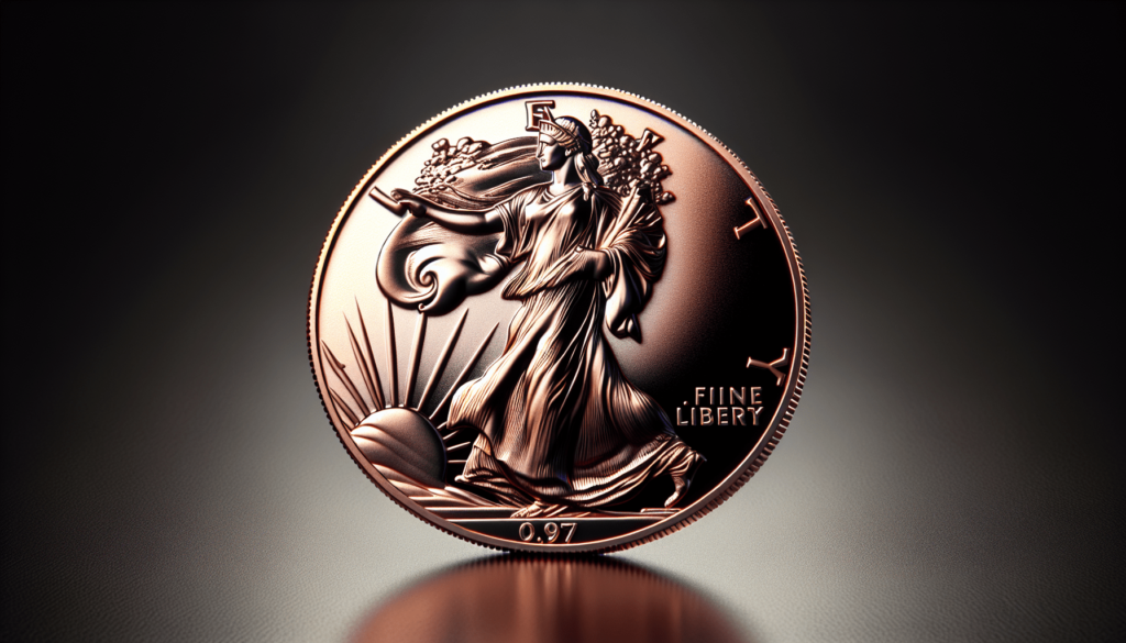Walking Liberty 1 Avdp Ounce .999 Fine Copper