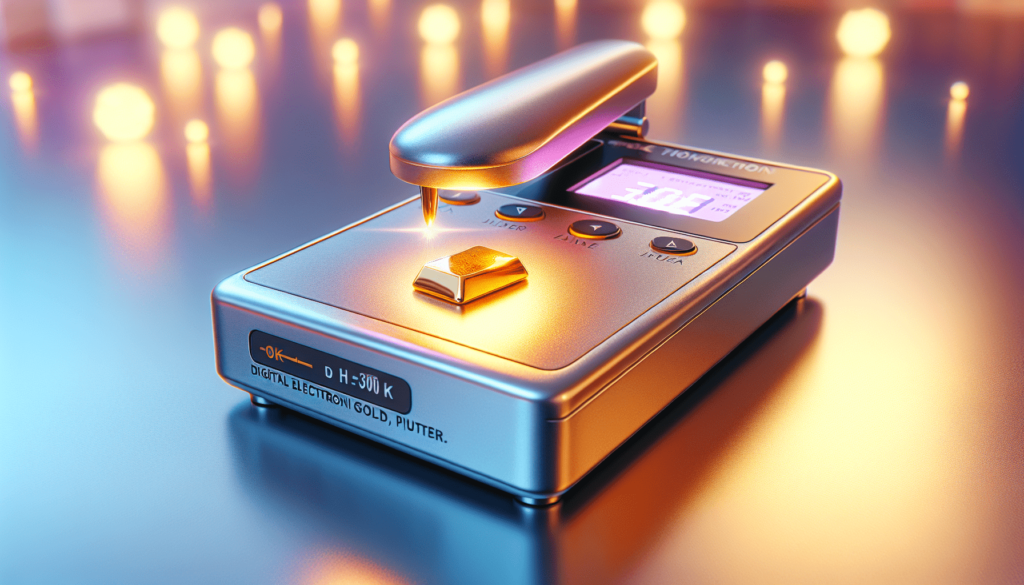 DH-300K Digital Electronic Precious Metal Gold Purity Analyser Meter Density Tester Karat Detector with 300g Maximum Weight 0.001g/cm3 Density Resolution