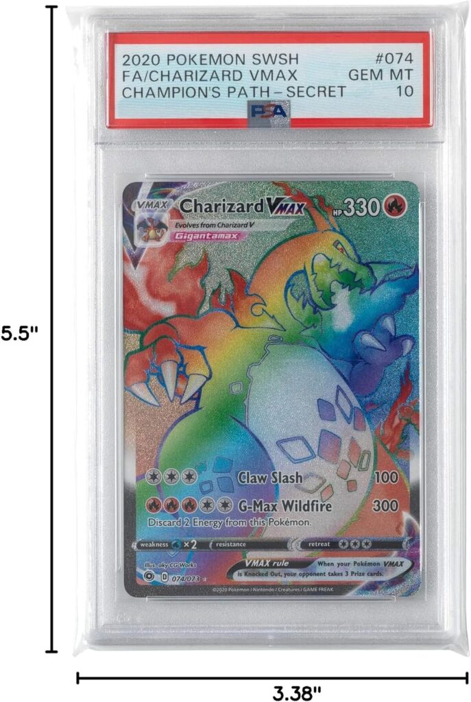 Vault X Graded Card Sleeves - Exact Fit Slab Sleeves for PSA, CGC Size and Similar, Polypropylene (100pcs)